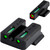 Truglo TFX PRO Fiber Optic Ruger American Sight Set W/ Orange Focus Lock