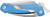 Cuda Titanium Bonded Marlin Spike Folding Knife Non-Slip Scale Pattern Grip