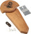 Hunters Specialties Strut Three Beard Mounting Plaque W/ Natural Oak Finish