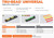 TruGlo Tru-Bead Universal Fiber Optic Front Sight Fit Any Rib Width .060"