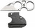 SOG Snarl 2.3" Fixed Sheepsfoot Blade Utility Neck Knife W/ Sheath