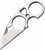 SOG Snarl 2.3" Fixed Sheepsfoot Blade Utility Neck Knife W/ Sheath