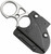 SOG Snarl 2.3" Fixed Sheepsfoot Blade Utility Neck Knife W/ Sheath