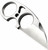 SOG Snarl 2.3" Fixed Sheepsfoot Blade Utility Neck Knife W/ Sheath
