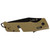 SOG Trident AT Ambid. Tanto Folding Knife D2 Steel Blade - Flat Dark Earth
