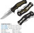 Cold Steel Crawford1 3.5" Clip Point Blade Zy-Ex Hdle Folding Knife OD Grn