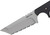 Cold Steel Mini Tac Tanto 3.75" Serrated Fixed Blade Neck Knife w/Sheath