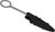 Cold Steel Bird & Trout 2.25" Fixed Blade Drop Point Neck Knife w/ Sheath