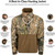 Drake Waterfowl MST G-Flex Eqwader 1/4 Zip Jacket Shadowgrass Habitat 2XL