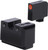 TRUGLO Tritium Pro Hi Sight Set Glock MOS 3-Dot Configuration - Orange
