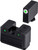 TRUGLO Tritium Pro Hi Sight Set Glock MOS 3-Dot Configuration - White