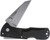 Cold Steel Kiridashi 2.5" 4034SS Sheepsfoot Blade 4" Griv-Ex Handle - Black
