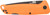 SOG Adventurer LB 3" CRYO 5CR15MOV Steel Lock-Back Mechanism Orange/Black