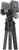 BOG DeathGrip Bantam Compact Tripod Gunmetal Gray Aluminum Twist Leg Locks