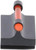 TRUGLO Replacement 3/8-Inch Dovetail Front Fiber Optic Ramp Sight Red .500