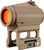 Vortex Optic Crossfire Red Dot Sight 2 MOA Battery Included Tan CF-RD2-T