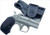 Rowdy XL Flag Package SS 45/410 3.5" BBL Engraved Leather Driving Holster