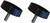 Lowrance Gimbal Bracket Knobs For NSS evo2/Zeus2/HDSGen2T/Elite7 - Black