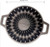 Bayou Classic Pre-Seasoned Cast Iron Shrimp Pan Holds 24 Jumbo Shrimp