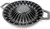 Bayou Classic Pre-Seasoned Cast Iron Shrimp Pan Holds 24 Jumbo Shrimp