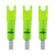 Lumenok Parker Style XXX Lighted Capture Arrow Nocks Green 3 Pack NEW