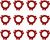 G5 Megameat/Deadmeat V2 Crossbow Replacement Snap-Lock Collars - 12 PK