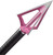 G5 Outdoors Montec Broadheads, 100 Grain (Pack of 3), Pink - 119