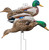 Higdon Outdoors Flats Mallard Motion Silhouette Waterfowl Decoy 12-Pack