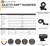 Sig Sauer JULIET3T-AMR 3x22mm Flip-to-Side Optic W/ PowerCam QR Mount Black