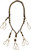Drake Waterfowl Caller's Lanyard Polypropylene Braided Cord Tan-Brown OSFM