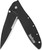 Kershaw Leek Black Serrated EDC Pocketknife 3" Sandvik 14C28N Steel Blade