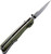 SOG Terminus XR G10 EDC Ambidextrous Folding Knife - Olive Drab Green USED