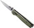 SOG Terminus XR G10 EDC Ambidextrous Folding Knife - Olive Drab Green USED