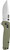 SOG Terminus XR G10 EDC Ambidextrous Folding Knife - Olive Drab Green USED