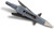 NAP Killzone 2 Blade Rear-Deploying Broadhead 2" Cutting Diameter 125gr 3Pk
