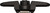 YakAttack Track Mounted GT Line Cleat, Black - AMS-1012