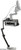 YakAttack CellBlok Battery Box & Switchblade Transducer Arm Combo for Kayak