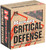 Hornady 90250 Critical Defense 9mm Luger 115 gr Flex Tip eXpanding 125 Rounds