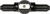 YakAttack GT Cleat XL Track Mount Line Cleat For 1/2" Rope Black