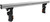 YakAttack Command Center Crossbar 36" Track Mounted LockNLoad System
