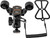 YakAttack RotoGrip Phone Holder W/ 1" Screwball Track Mount CMS-1008