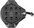 YakAttack TetherTube Turret Adj Rod Mount BlackPak Pro W/ 12 Positions BLK