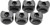 YakAttack Convertible Knobs – 1/4-20 Thread Female to Male Conversion 6 Pk