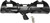 YakAttack PadLoc Kayak Paddle Holder W/ 2-Screw Universal Mount Clip BLK