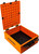 YakAttack ShortStak Solo Storage Box Low-Profile Crate W/ Lid 13"x16" Org