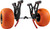 YakAttack TowNStow Air-Filled Balloon Sand Tire 14"x7" Single Pack Org/Blk