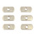 YakAttack Track Nut ½” Wide SS ¼-20 Thread Nuts for Track Systems 6Pk