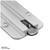 YakAttack Track Nut ½” Wide SS ¼-20 Thread Nuts for Track Systems 6Pk