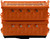 YakAttack TracPak Combo Kit 2 Stackable Boxes w/ Quick Release Base Orange