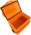 YakAttack TracPak Combo Kit 2 Stackable Boxes w/ Quick Release Base Orange
